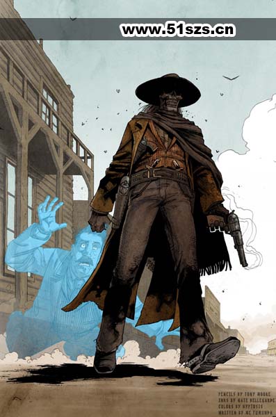Old West 经典插画艺术集