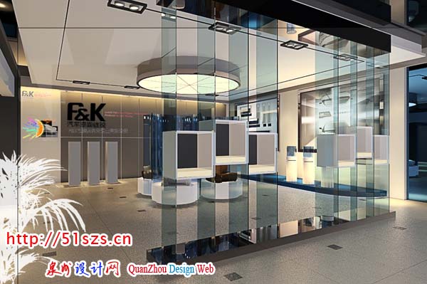 汽车展厅效果图