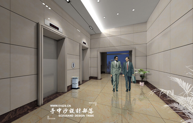 楼梯间效果图