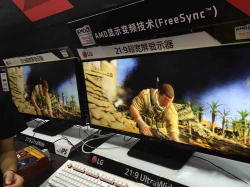 LG 21:9超宽屏三联显示屏聚焦CJ 2015
