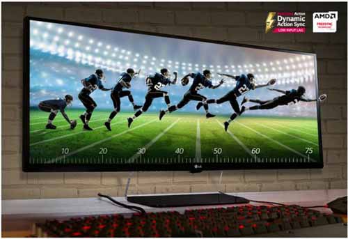 LG 21:9超宽屏显示器34UM67京东6.1首发 铸就电竞王者风范