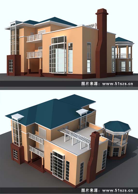 宁德别墅外观VR未PS版