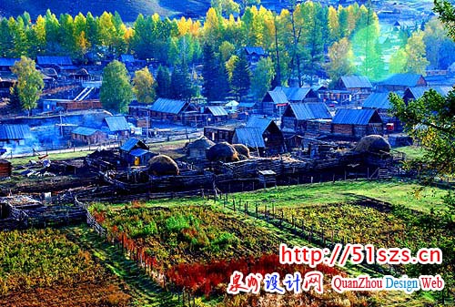 新疆布尔津白哈巴村
