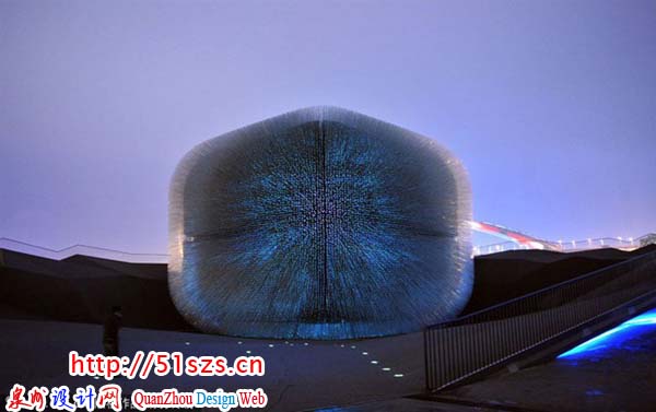 上海世博会展馆照片